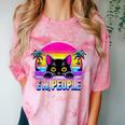 Ew Cat Misanthrope Introvert Synthwave 80s Comfort Color Blast T-Shirt Clay Ew Cat Misanthrope Introvert Synthwave 80s Comfort Color Blast T-Shirt Clay