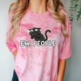 Ew People Cat Anti Social Introvert Comfort Color Blast T-Shirt Clay Ew People Cat Anti Social Introvert Comfort Color Blast T-Shirt Clay