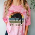 Ew People Cat Lazy Introvert Anti Social Comfort Color Blast T-Shirt Clay