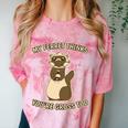 Ew People Ferret Saying Mask Introvert Ferrets Comfort Color Blast T-Shirt Clay Ew People Ferret Saying Mask Introvert Ferrets Comfort Color Blast T-Shirt Clay