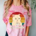 Ew People Introvert Cat Lover Crazy Colorful Cat Lady Comfort Color Blast T-Shirt Clay