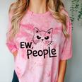 Ew People Introverts Stay Home Socially Awkward Comfort Color Blast T-Shirt Clay