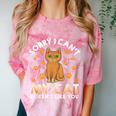 Excuse For Introverts My Cat Doesnt Like You Cat Comfort Color Blast T-Shirt Clay