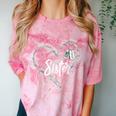 My Favorite Airman Calls Me Sister USAF Graduation Sister Comfort Color Blast T-Shirt Clay