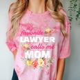 My Favorite Lawyer Calls Me Mom Graduation Comfort Color Blast T-Shirt Clay