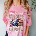 My Favorite Soldier Calls Me Nephew Army Graduation Nephew Comfort Color Blast T-Shirt Clay