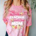 My Favorite Teacher Calls Me Mom Graduation Comfort Color Blast T-Shirt Clay
