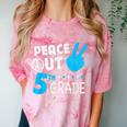 Fifth Grade Graduation Peace Out 5th Grade Boys Comfort Color Blast T-Shirt Clay
