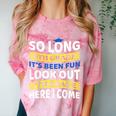First Day School 7th Grade 6th Grade Graduation Comfort Color Blast T-Shirt Clay