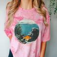 Fish Bowl Frutiger Aero Y2K Retro Vibes Comfort Color Blast T-Shirt Clay