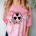 Floral Rad Tech Radiology Graduation X-Ray Tech Comfort Color Blast T-Shirt Clay