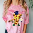 Flossing Pizza Dairy OIT For Dairy OIT Graduation Comfort Color Blast T-Shirt Clay