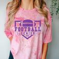 Football Senior Night Football Senior 2025 Graduation 36 Comfort Color Blast T-Shirt Clay