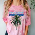 Frutiger Aero Palm Tree Y2k Aesthetic 2000s Trend Comfort Color Blast T-Shirt Clay