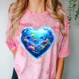 Frutiger Aero Y2K Heart Comfort Color Blast T-Shirt Clay
