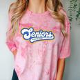 Funny Class Of 2022 Senior Graduate College Graduation Comfort Color Blast T-Shirt Clay