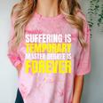 FUnny MBA Student Mastered It Masters Degree Graduation Comfort Color Blast T-Shirt Clay
