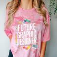 Future Graphic Er Graduation School Toddler Women Men Comfort Color Blast T-Shirt Clay