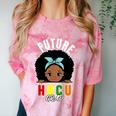 Future HBCU Grad Girl Graduation Historically College Comfort Color Blast T-Shirt Clay