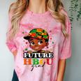 Future HBCU Grad History Boys Kids Graduation HBCU Comfort Color Blast T-Shirt Clay