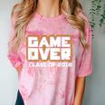 Game Over Class Of 2018 Graduation Shirt Comfort Color Blast T-Shirt Clay