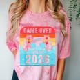 Game Over Class Of 2026 Shirt Students Graduation Comfort Color Blast T-Shirt Clay