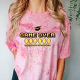 Game Over Insert 30K To Continue Graduation s Comfort Color Blast T-Shirt Clay