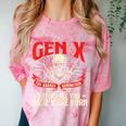 Gen X The Badass Generation Generation X Gen Xer Nostalgia Comfort Color Blast T-Shirt Clay