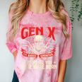 Gen X The Badass Generation Generation X Gen Xer Nostalgia Comfort Color Blast T-Shirt Clay