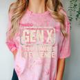 Gen X Lots Of Memories No Evidence Retro Nostalgia Comfort Color Blast T-Shirt Clay