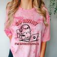Go Away I´m Introverting Stay Home Socially Awkward Comfort Color Blast T-Shirt Clay
