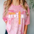 Golf Senior Night Golf Senior 2025 Graduation 15 Comfort Color Blast T-Shirt Clay