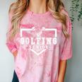 Golf Senior Night Golf Senior 2025 Graduation 6 Comfort Color Blast T-Shirt Clay