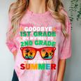 Goodbye 1st Grade First Summer Graduation Last Day Boys Comfort Color Blast T-Shirt Clay