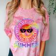 Goodbye 2nd Grade Graduation To 3rd Grade First Summer Kids Comfort Color Blast T-Shirt Clay