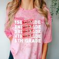 Goodbye 4th Grade Graduation Last Day School Hello 5th Grade Comfort Color Blast T-Shirt Clay