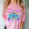 Goodbye School Hello Summer Last Day Of School Graduation Comfort Color Blast T-Shirt Clay