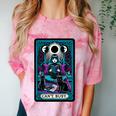 Gothic Girl Tarot Card Introverted Reader And Reading Comfort Color Blast T-Shirt Clay Gothic Girl Tarot Card Introverted Reader And Reading Comfort Color Blast T-Shirt Clay