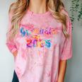 Graduate 2025 Tie Dye Graduation 2025 Class Of 2025 Senior Comfort Color Blast T-Shirt Clay
