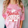 Graduate 2026 For Class Of 2026 Graduation Comfort Color Blast T-Shirt Clay