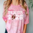 Graduate Senior Class Of 2026 Graduation American Football Comfort Color Blast T-Shirt Clay