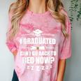 I Graduated Can I Go Back To Bed Now School Graduation Comfort Color Blast T-Shirt Clay