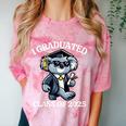 I Graduated Graduate Class Of 2025 Koala Graduation Comfort Color Blast T-Shirt Clay