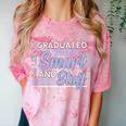 I Graduated Im Like Smart And Stuff Graduation Comfort Color Blast T-Shirt Clay