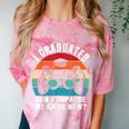 I Graduated Can I Unpause My Game Now Retro Graduation Comfort Color Blast T-Shirt Clay