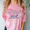 Graduation 2018 Tshirt Proud Mom Of Graduate We Survived Comfort Color Blast T-Shirt Clay