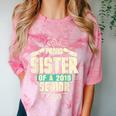 Graduation 2019 TShirt Proud Sister Of A Senior Comfort Color Blast T-Shirt Clay