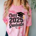Graduation 2025 Senior 2025 Class Of 2025 Graduate Comfort Color Blast T-Shirt Clay
