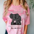 Graduation Apparel How To Eat Elephant One Bite At A Time Comfort Color Blast T-Shirt Clay