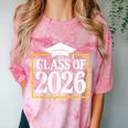 Graduation Class Of 2026 Senior 2026 Comfort Color Blast T-Shirt Clay